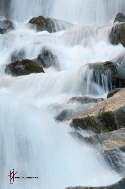 Reid Falls in Skagway Alaska