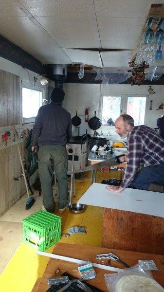 Cutting paneling for the wall