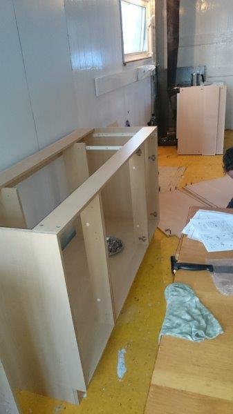 Cabinets floor boxes