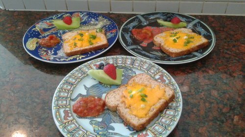 Garden Sunshine Toast Breakfast