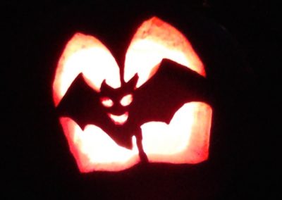 Bat Pumpkin, Hidden Valley B&B, Yukon