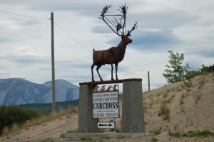 Road Sign for Carcross, Yukon