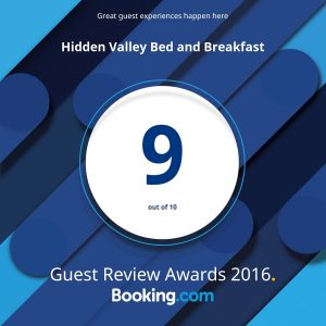 Hidden Valley B&B wins 2016 Guest Review Award, Whitehorse, Yukon