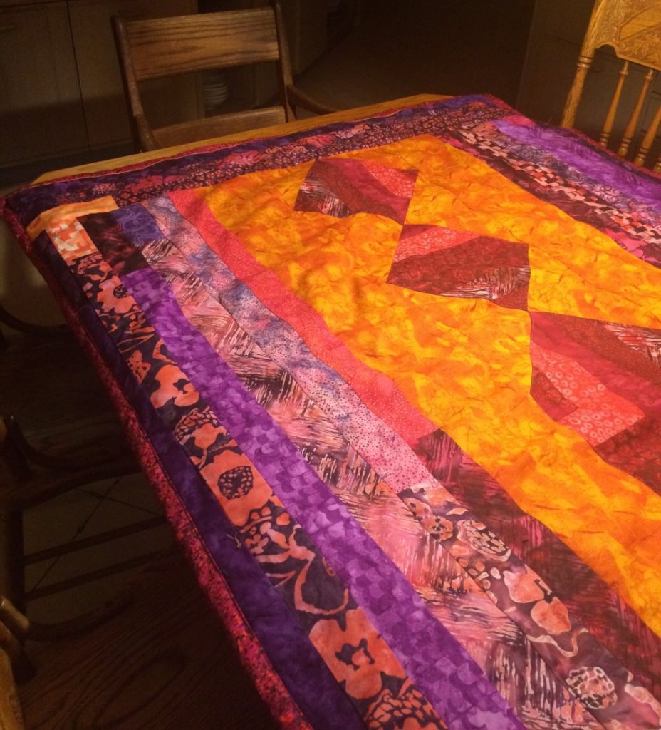 Handmade Quilt for the Holidays