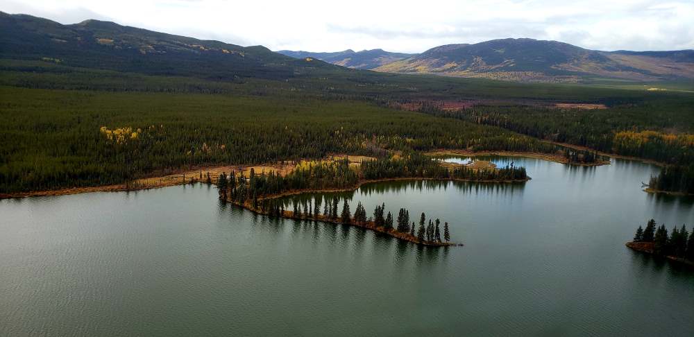 Arial View of Yukon Territory